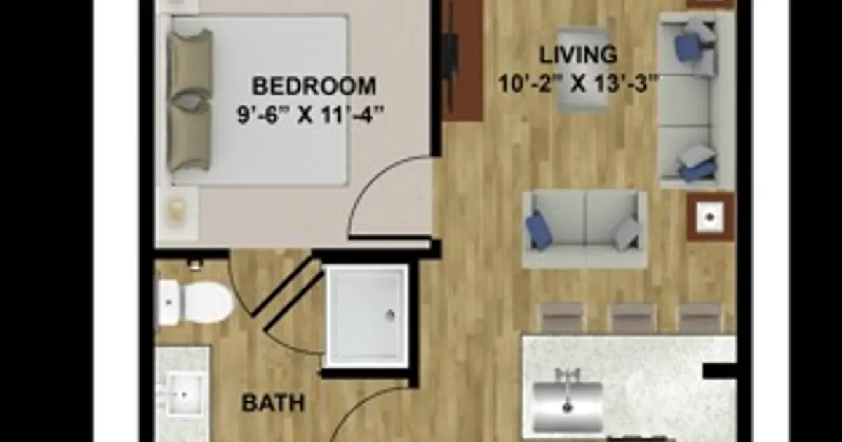 Unit 1412 S1b Highline on Magnolia